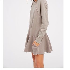 Free People Sweatshirt Style Dress